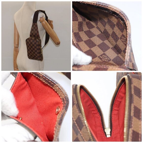 LOUIS VUITTON Damier Ebene Geronimos Shoulder Bag - Picture 16 of 16